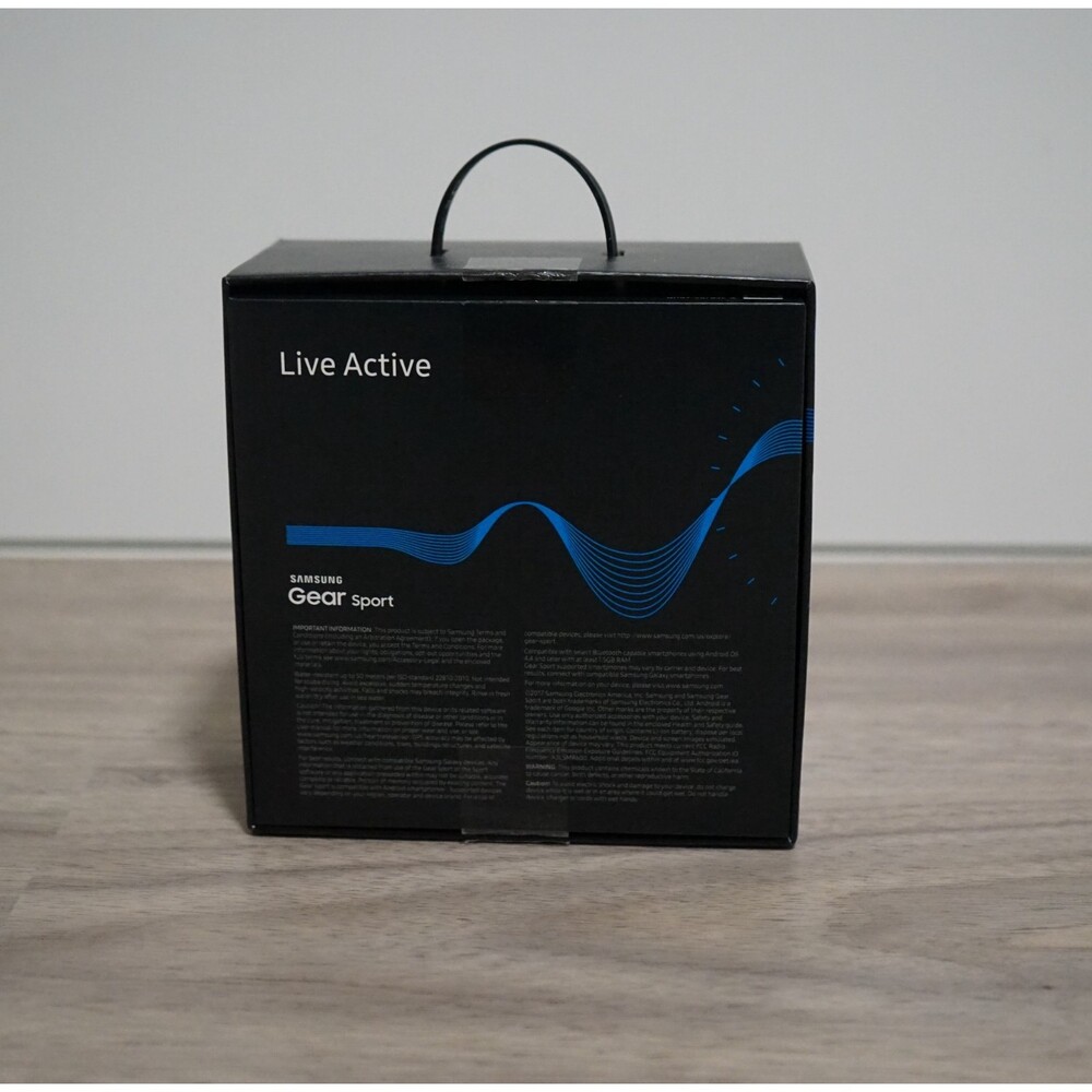 Samsung Gear Sport SM-R600NZKAXAR Black 42mm - Picture 10 of 12